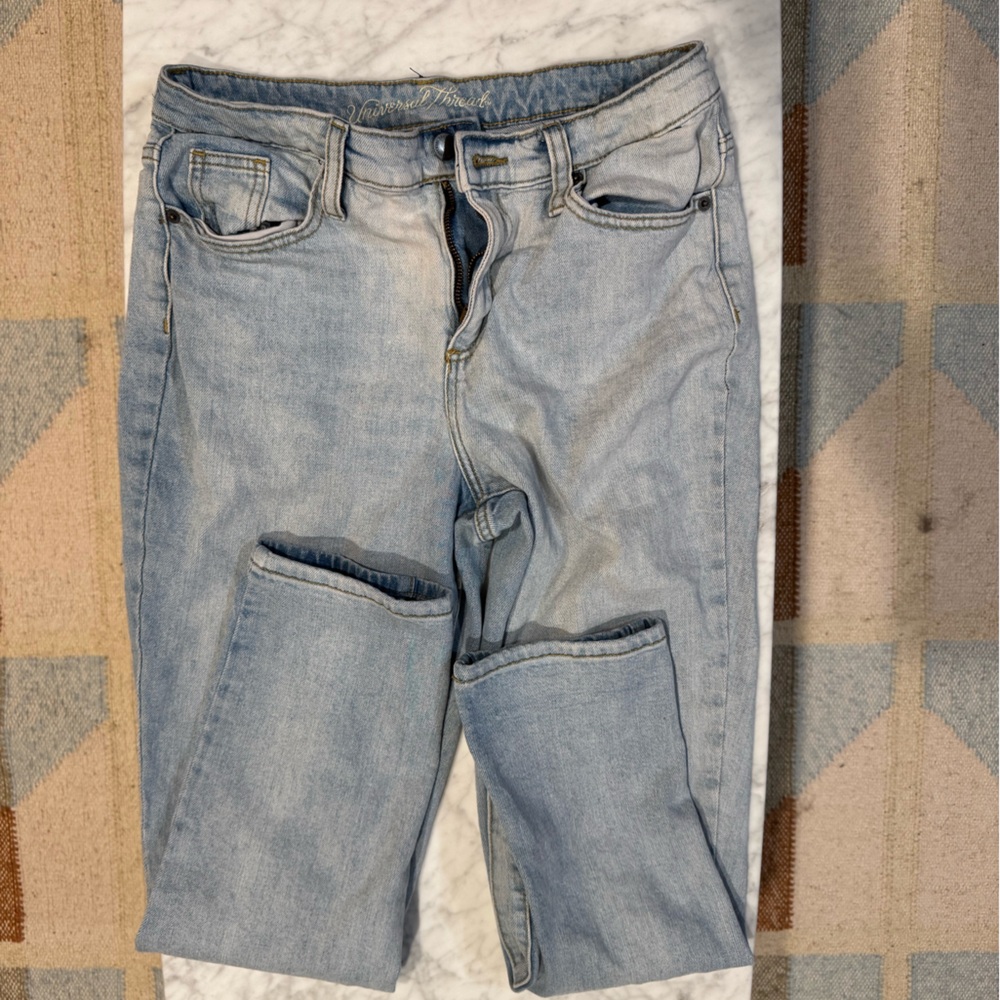 Casual Light Blue Men's Relaxed Jeans